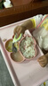 COOKSS 宝宝餐盘硅胶婴儿学吃饭分格儿童餐具辅食碗餐盘防摔带吸盘 实拍图