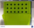乐扣乐扣带盖制冰格冰块DIY制冰模具家用硅胶模具婴儿辅食格宝宝辅食分装 绿色小球-纯硅胶款 实拍图