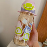 babycare儿童水杯吸管杯双饮二合一户外运动水壶上学大容量PPSU-满杯600ml 实拍图