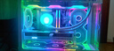 骨伽星链V2  机箱积木风扇 ARGB 5v3针主板同步 PWM温控调节（12CM/降噪防震脚垫） 星链V2白色反叶（3连包） 实拍图