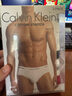 Calvin Klein内衣男士本命年三条装ck提花腰边舒适纯色棉质三角内裤男U2661 I03-月光白/夕阳红/海涛蓝 3条 L 实拍图