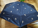 天堂伞遮阳伞防晒伞太阳伞防紫外线伞晴雨伞轻巧便携伞 银杏叶五折款-午夜蓝 实拍图