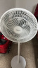 美的（Midea）【品质推荐】七叶轻音柔风电风扇/家用省电落地扇/台式电扇/广角摇头节能宿舍小型风扇 SAE35CA 实拍图