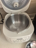 美的（Midea）低糖电饭煲电饭锅0涂层3升2-3人无涂层316L不锈钢内胆一键柴火饭微压家用多功能MB-3E91LS 实拍图
