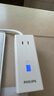 飞利浦（PHILIPS）氮化镓67W充电器快充笔记本插座/多功能USB插线板便携插排 小电舱安全快充 2C2A+3位 白色 实拍图
