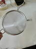 美厨（maxcook）全304不锈钢漏网漏勺30目 豆浆过滤网勺细网面粉筛11cm MCCU3408 实拍图