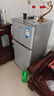 美的（Midea）112/88电冰箱两开门双温冷藏冷冻美妆家用办公室宿舍出租屋房迷你小巧型不占地节能省电便携 【部分地区需调货 详询客服】112升节能省电 实拍图