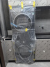 西门子（SIEMENS）超氧10+10kg洗烘套装 超氧AI空气洗 冷凝器自清洁 变频防缠绕 除菌除螨 E10W+D10W（湖蕴蓝） 实拍图