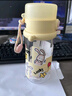 babycare儿童水杯夏季吸管杯学饮杯免拧户外运动直饮幼儿园上学水壶-黄色 实拍图