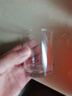 加厚二两白酒杯套装家用带刻度洋酒杯烈酒杯玻璃杯黄酒杯小酒盅 金色刻度二两杯 100ml 【四只装】 实拍图
