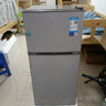 美的（Midea）冰箱 双门小冰箱112升客厅小型迷你家用电冰箱BCD-112CM 浅灰色 浅灰色 实拍图