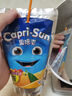 果倍爽（Capri-Sun）原装进口饮料儿童果汁桃苹果味200ml*10袋/箱 不加甜味剂 实拍图