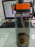 尚泰SHOTAY弹盖塑料杯1050ml tritan材质便携防摔学生水杯ST-7270黑色 实拍图