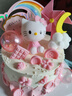 觅今生hellokitty儿童生日蛋糕女孩同城配送当天配送凯蒂猫蛋糕 实拍图