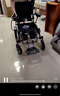 Ainsnbot美国电动轮椅车602智能老人专用全自动轻便可折叠旅行电动手推车 金-舒适后躺+遥控一键折叠32A 实拍图