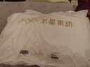 水星家纺枕头枕芯酒店枕头护颈枕头芯家用单个纯棉抗菌可水洗中枕48x74cm 实拍图