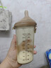 奶爸爸（Nicepapa）PPSU翻盖奶瓶240ML奶瓶宽口径新生儿宝宝奶瓶3滴M码（3-7个月） 实拍图