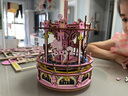 若客（ROKR）旋转木马 八音盒生日礼物女生diy手工制作机械音乐盒桌面摆件 实拍图