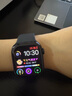 Apple/苹果 Watch Series 10 智能手表GPS款42毫米亮黑色铝金属表壳黑色运动型表带S/M MX1M3CH/B 实拍图