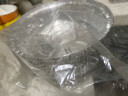 京东京造 空气炸锅烤箱专用锡纸碗盘 烧烤露营铝箔烤盘直径18.5cm【40只】 实拍图