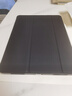 毕亚兹适用2025/24款M3芯片iPad Air7/6保护套 苹果平板电脑11英寸保护壳 三折支架硬后壳 PB507-金刚黑 实拍图