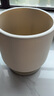 花盆绿植盆栽百搭欧式创意型树脂花盆阳台户外龟背竹绿植大花盆 酒杯盆280【30*38.5】送移动托 一套装 实拍图