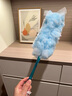 妙洁一次性除尘掸鸡毛掸子 家用静电清洁吸灰汽车用扫灰掸子 粉色替换头1包 实拍图