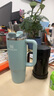 STANLEY巨无霸吸管杯水杯保温杯大容量办公车载不锈钢杯子887ML-海蓝 实拍图
