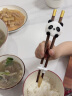 COOKSS儿童筷子训练筷2-3岁6岁宝宝专用筷婴儿吃饭辅助学习筷可拆卸熊猫 实拍图