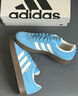 adidas T头鞋 VL COURT复古板鞋德训鞋男女阿迪达斯轻运动   蓝色/亮白/树脂黄(推荐女生选小半码)   36 实拍图