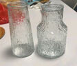 吕姆克花瓶客厅装饰花瓶摆件玫瑰百合插花瓶冰纹透明组合花瓶玻璃5265 实拍图