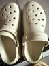 crocs檀健次推荐款经典泡芙洞洞鞋|207521 骨白色-2Y2 39(240mm) 实拍图