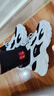 骆驼（CAMEL）运动老爹鞋女透气厚底潮休闲鞋子 K23S60L8016 白/黑 40 实拍图