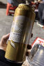 百威金尊啤酒500ml*18听整箱装 单一麦芽10度原麦  实拍图