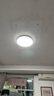 TCL照明 LED吸顶灯三色调光卧室灯圆形现代简约灯饰中山灯具包安装 实拍图
