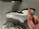 adidas明星同款下班鞋SHADOW FEVER缓震防滑厚底老爹鞋阿迪达斯   浅灰/深灰/晶白   43 实拍图