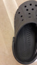 crocs卡骆驰洞洞鞋贝雅男鞋女鞋轻便耐磨一脚蹬拖鞋休闲鞋|10126 黑色-001 39 (240mm) 实拍图