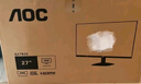 AOC 27英寸 100Hz超频120Hz IPS HDRMode HDMI 低蓝光不闪 三边微边 超薄节能办公电脑显示器 27B35H 实拍图