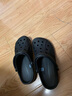 crocs卡骆驰洞洞鞋贝雅男鞋女鞋轻便耐磨一脚蹬拖鞋休闲鞋|10126 黑色-001 41 /42(260mm) 实拍图