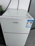 HYUNDAI（韩国现代） 小冰箱 冰箱小型双开门 迷你双门家用宿舍租房冷藏冷冻电冰箱节能省电 68L白【一级能效+租房必备】 实拍图