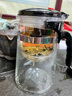 茶壶泡茶杯家用茶具茶水分离滤茶器烧水壶玻璃飘逸杯泡茶壶个人 【高硅防爆】茶水杯500ML 实拍图