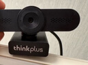 联想thinkplus电脑直播摄像头1080P高清带麦克风电脑会议摄像头即插即用免驱动网课学习视频通话WL22A 实拍图
