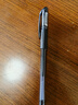 uni三菱 uni-ball UM-100黑色中性笔高颜值0.5mm黑笔签字笔商务学生考试刷题专用水笔水性笔 1支 实拍图