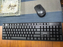 联想（Lenovo）无线键盘鼠标套装 无线键鼠套装 办公鼠标键盘套装 MK23电脑键盘笔记本键盘 黑 实拍图