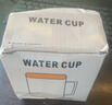 不锈钢带盖水杯双层隔热密封防漏办公室防烫茶杯学生口杯 平盖杯（天空蓝) 400ml 实拍图