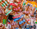 满师傅豆腐干原本记忆香辣豆干零食湖南邵阳特产麻辣干子休闲小吃卤豆腐 海鲜味 1袋装500g 实拍图