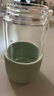 北鼎（Buydeem）泡茶随手杯茶水分离家用耐高温玻璃杯便携办公水杯节日送礼360ml  实拍图