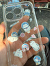绿联适用iphone16pro手机壳苹果16Pro气囊防摔保护套超薄透明镜头全包软壳抗指纹简约抗黄男女同款 实拍图