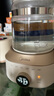 美的（Midea）全玻璃0胶水养生壶  多功能全自动烧水壶 母婴72小时恒温电热水壶花茶壶1.5L MK-YS15B201 实拍图