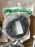 绿联超六类网线 CAT6A类万兆成品网线 家用电脑网络宽带工程跳线8芯双绞线兼容千兆2.5g 黑色10米55161 实拍图